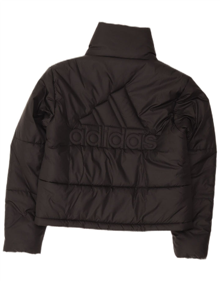Jaqueta Adidas Feminina Crop Padded UK 4/6 XS Preto