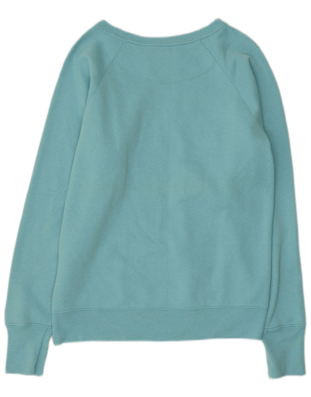 Jumper de moletom gráfico feminino Champion UK 10 pequeno azul poliéster