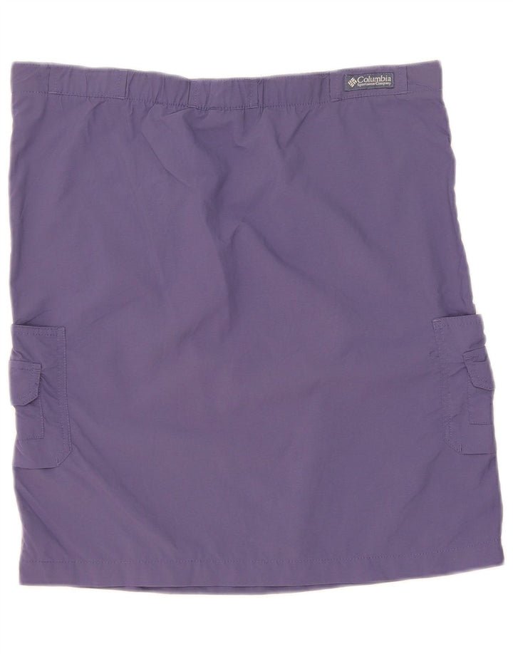 Saia cargo feminina COLUMBIA pequena W36 nylon roxo