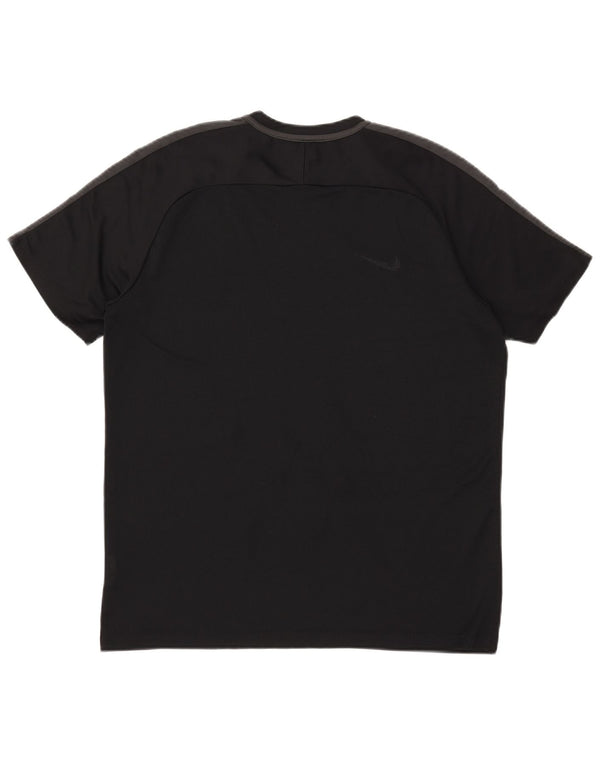 Camiseta Nike Masculina Dri Fit Top XL Preto Colourblock Poliéster