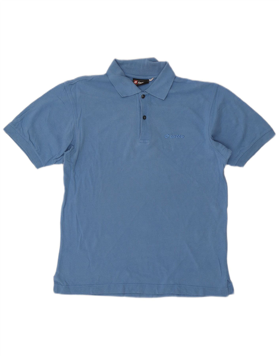 Camisa polo masculina LOTTO azul médio