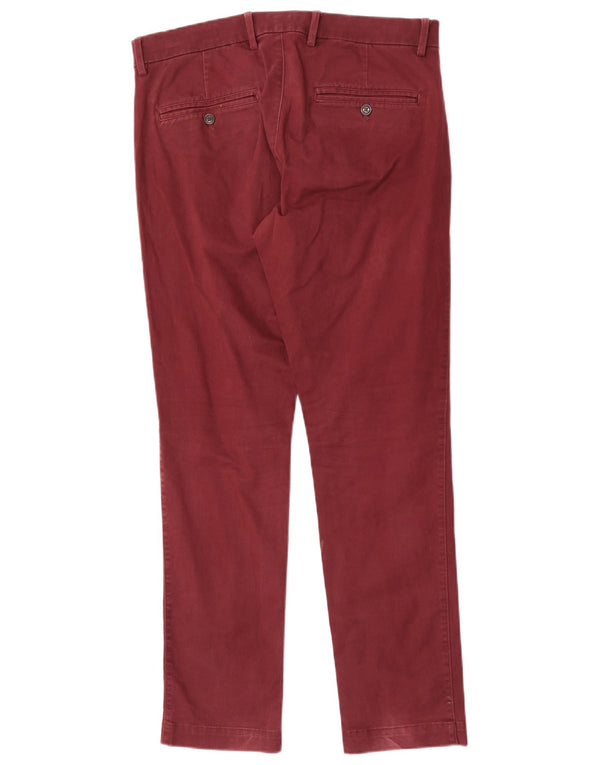 Calças Chino Skinny Masculinas Gap W32 L30 Marrom Algodão