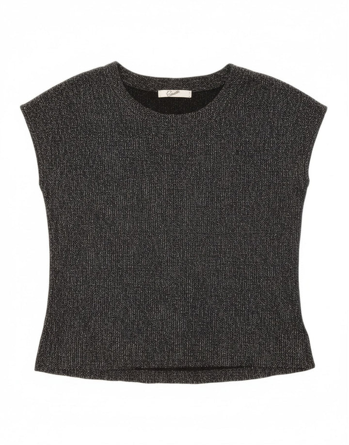 Blusa feminina PRIMAVERA FIRENZE Top US 4 Pequeno Cinza