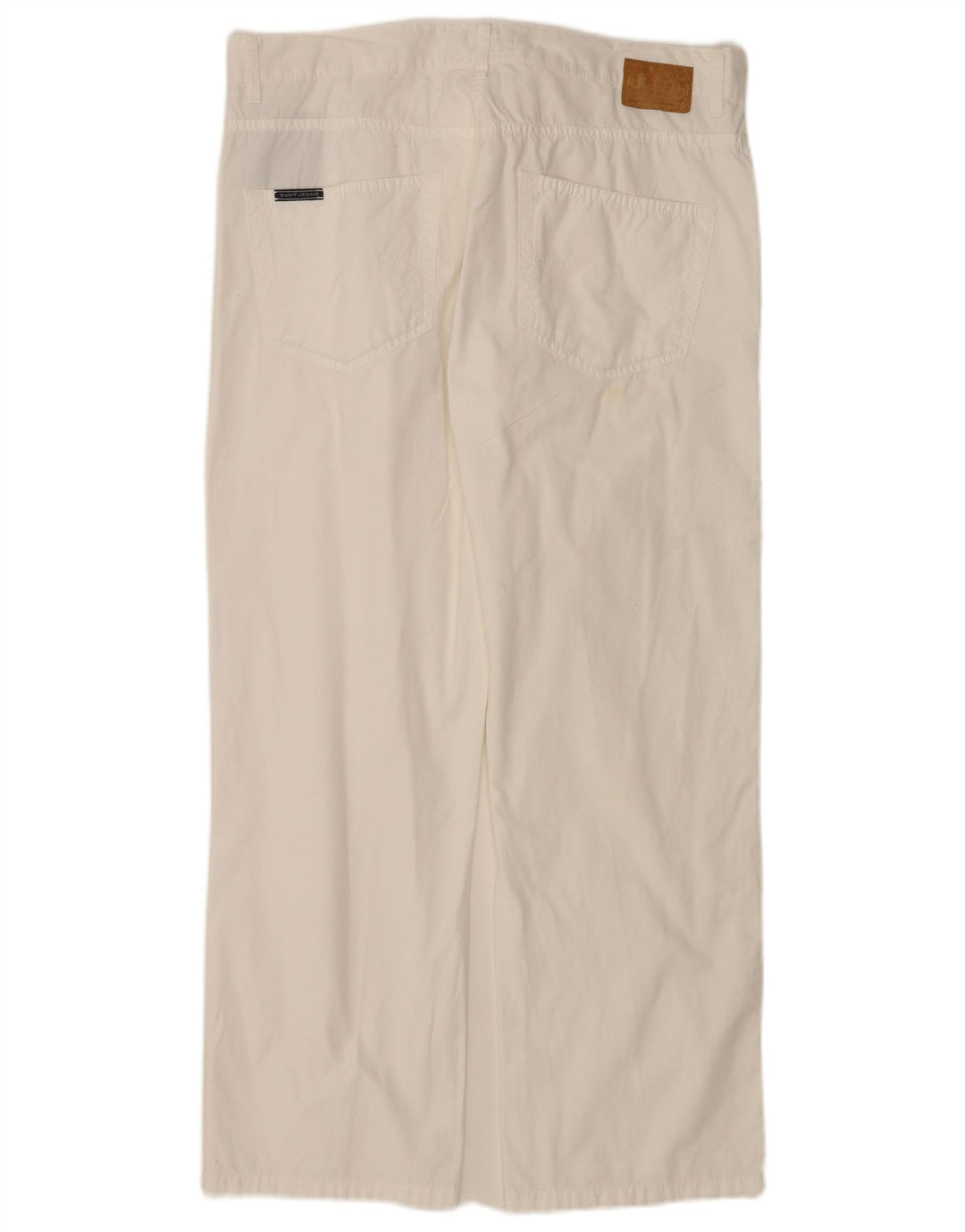 Gant Mens Jeans Soltos W36 L28 Algodão Branco