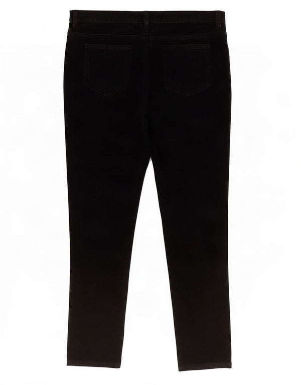 Calça jeans skinny feminina Hobbs UK 12 médio W34 L29 algodão preto