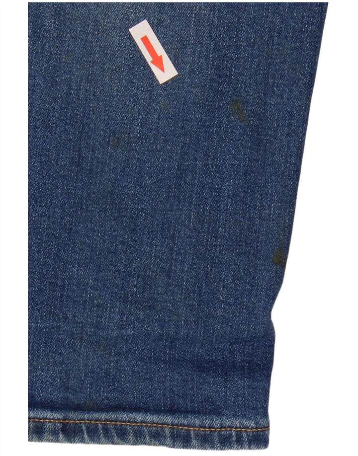 Tommy Hilfiger Masculino Slim Jeans W30 L30 Azul Algodão