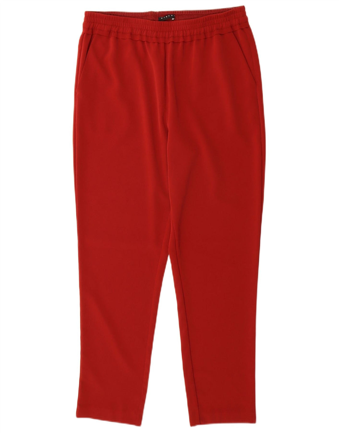 Calça de treino feminina Sisley UK 14 médio vermelho