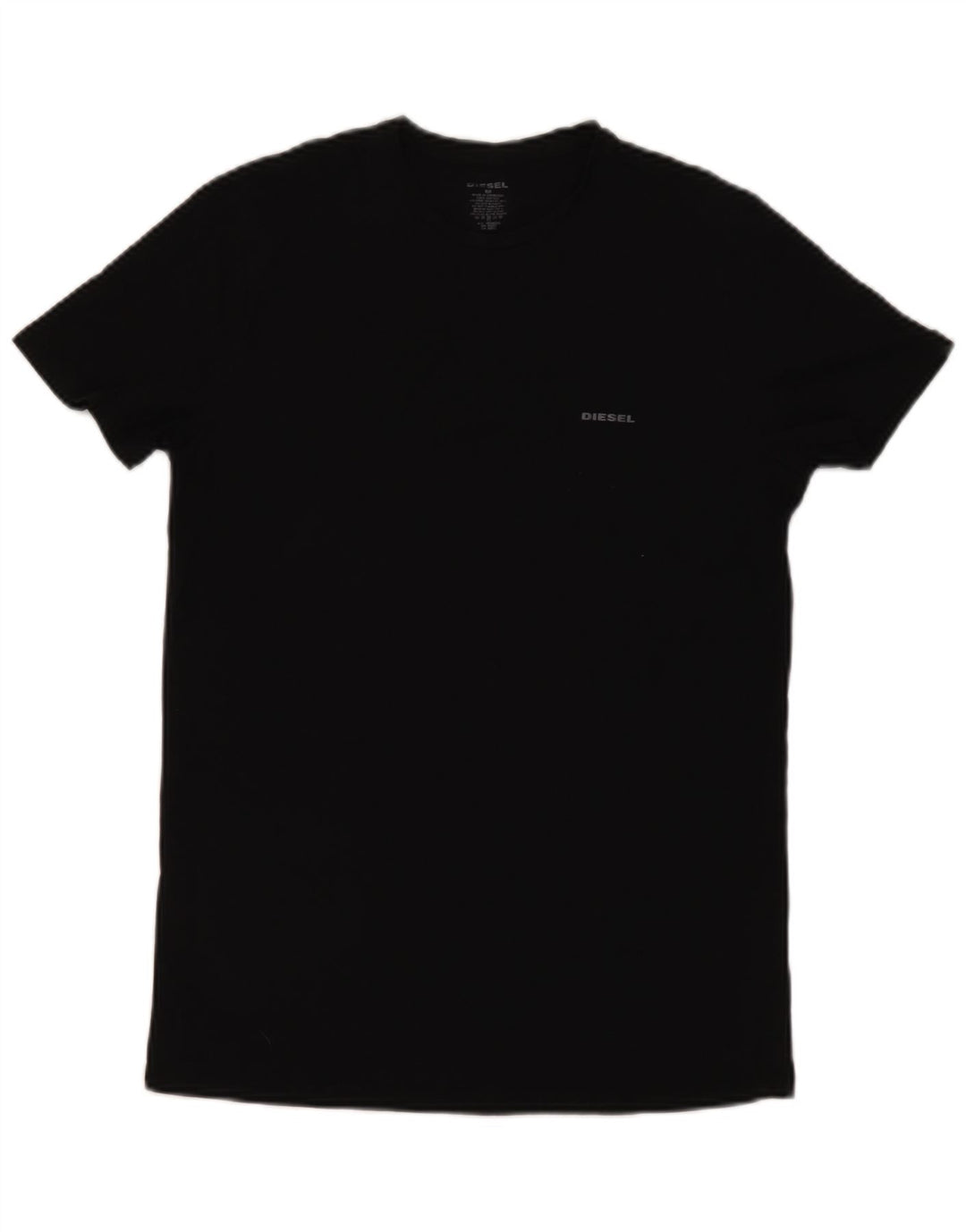 Camiseta masculina Diesel Top médio algodão preto
