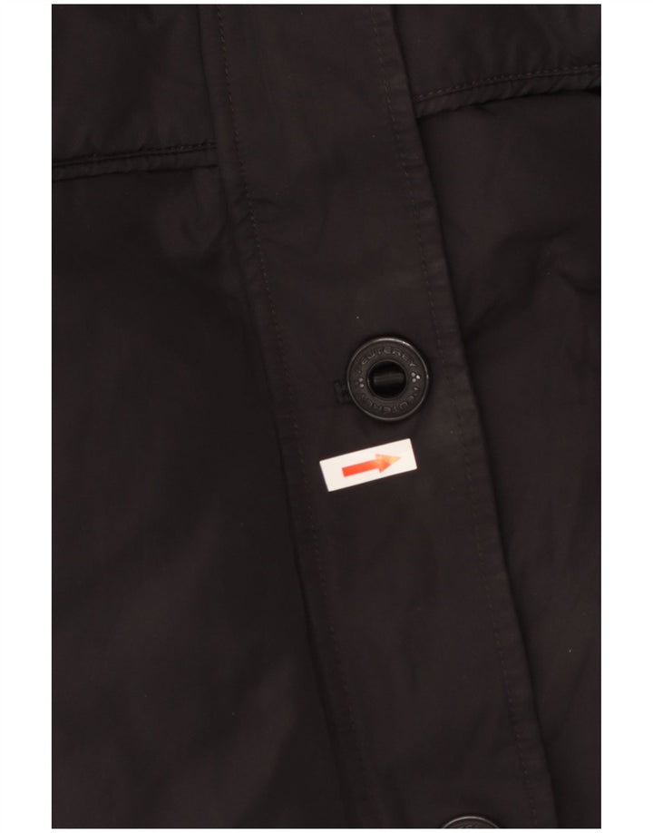 Casaco acolchoado feminino PEUTEREY IT 40 pequeno preto poliamida