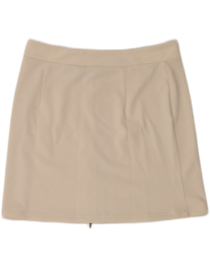 Fila Mini Saia Feminina XL W36 Off White Poliéster