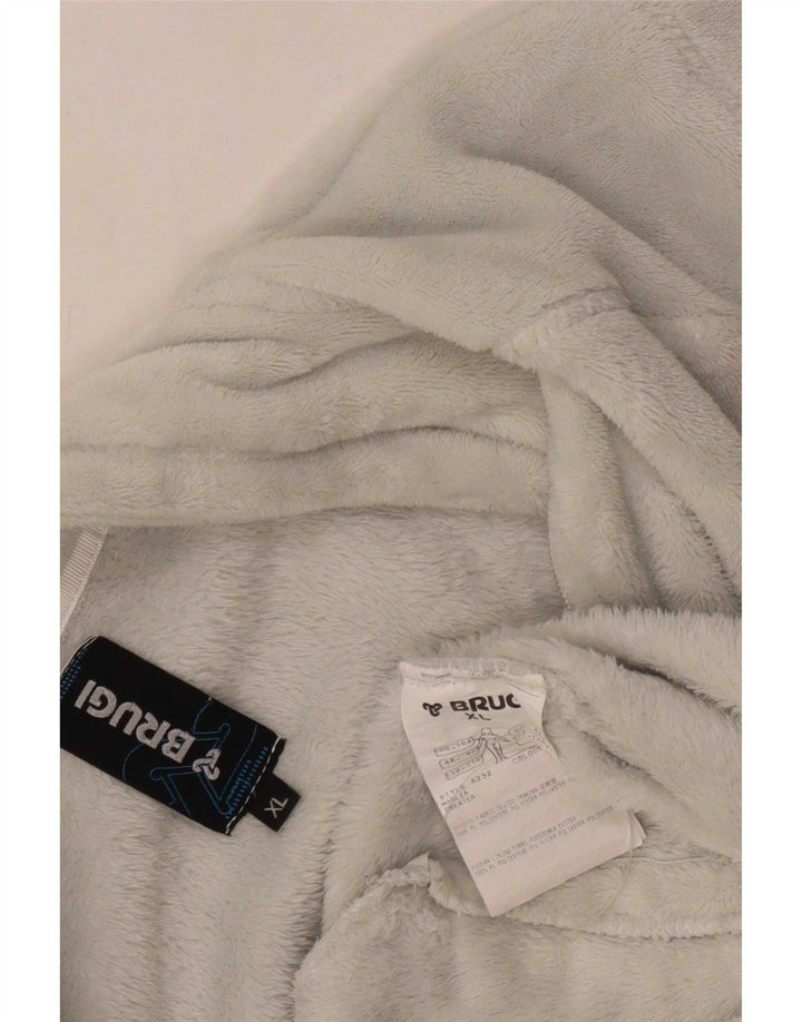 Jaqueta de lã masculina Brugi UK 42 XL poliéster cinza