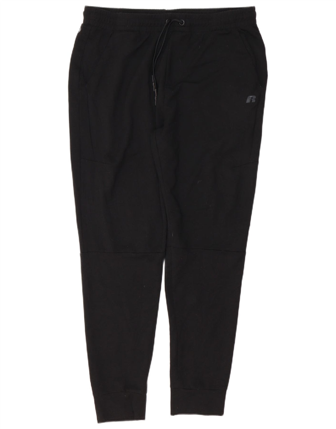 RUSSELL ATLÉTICO Mens Calças de treino Joggers poliéster preto grande