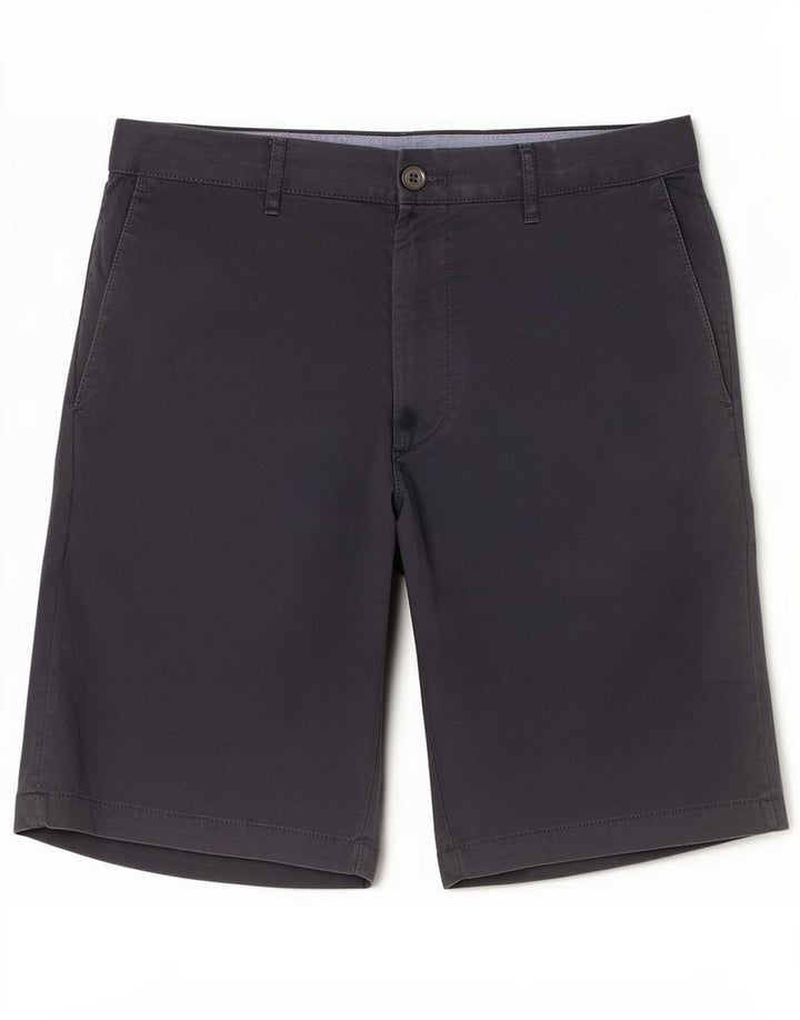 Shorts chino masculino Marks & Spencer W32 algodão azul marinho médio