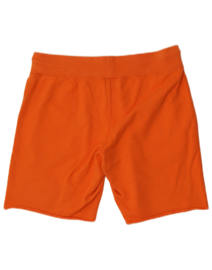 Shorts esportivos gráficos masculinos Champion médio laranja algodão