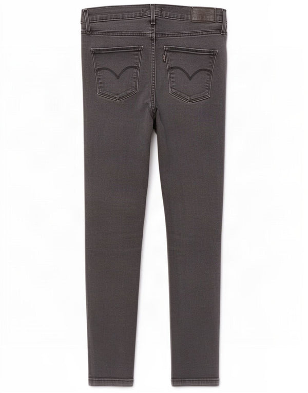 Calça jeans skinny feminina Levi's W28 L26 cinza