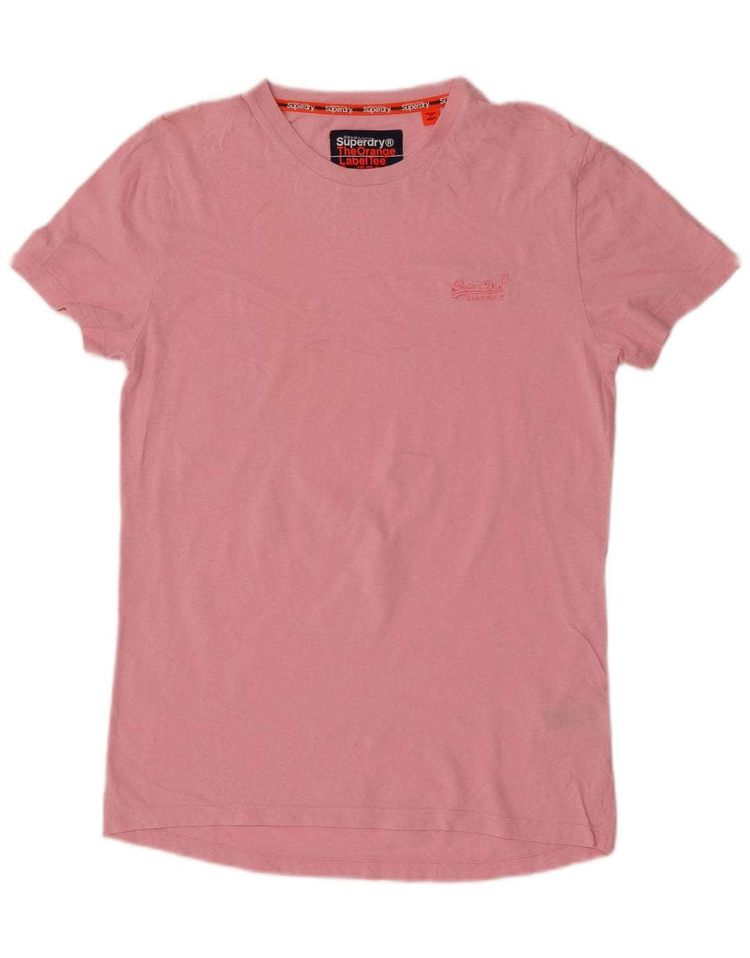 Superdry Camiseta Masculina Top Pequeno Rosa