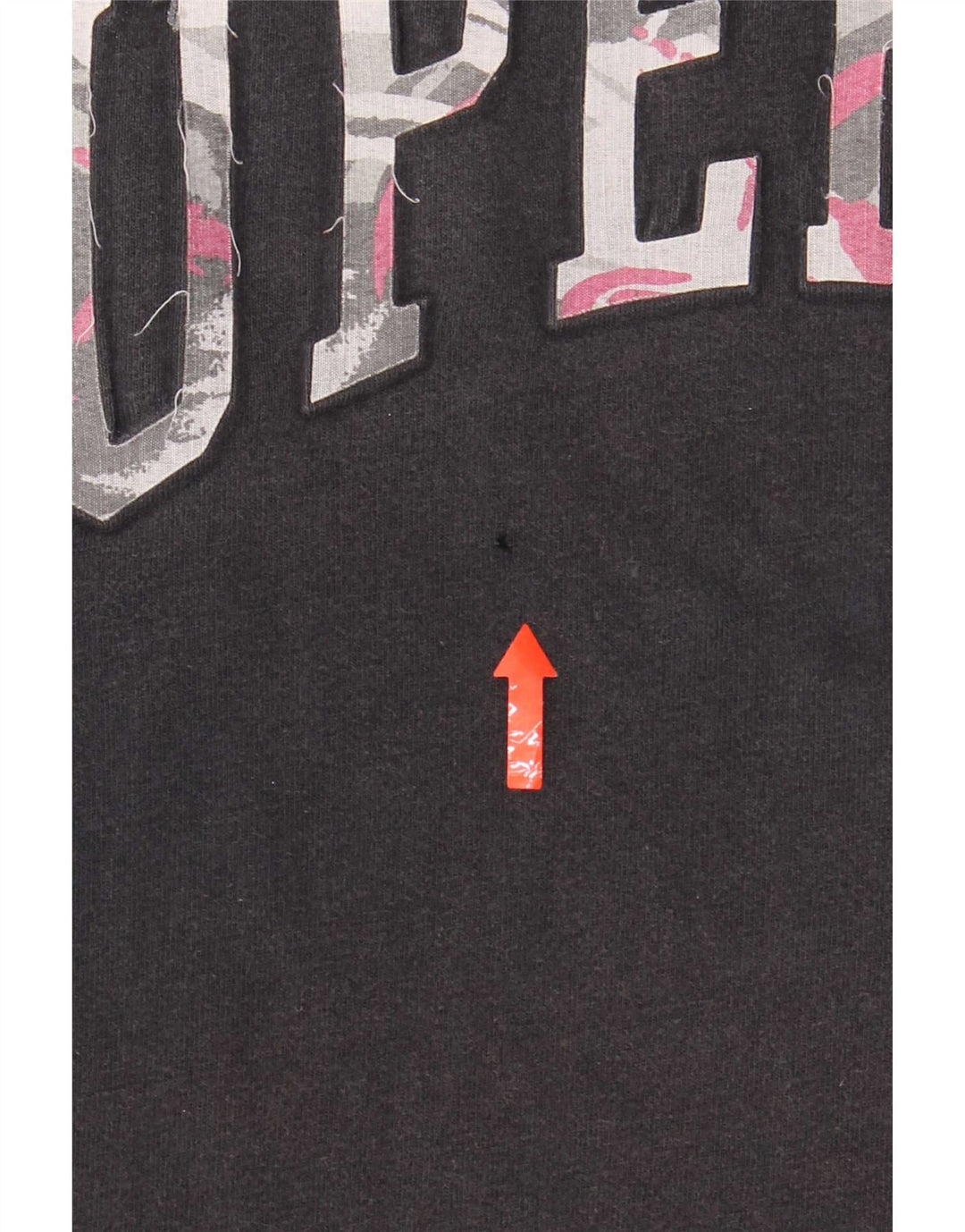 Camiseta gráfica masculina Superdry Top XL algodão preto