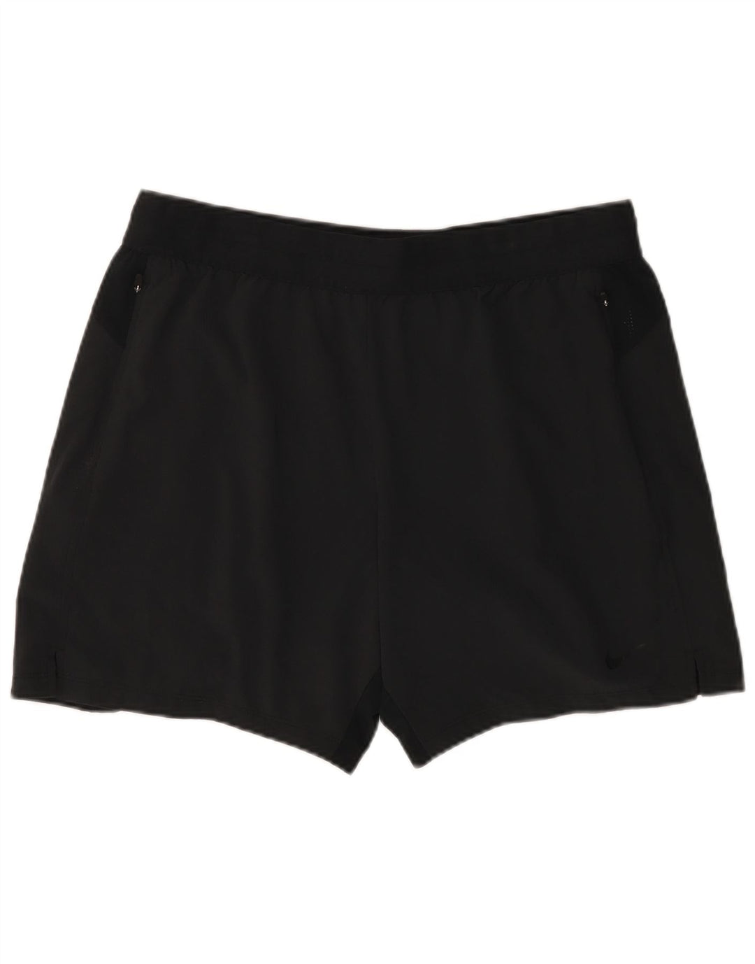 Shorts esportivos femininos NIKE Dri Fit UK 18 XL preto poliéster