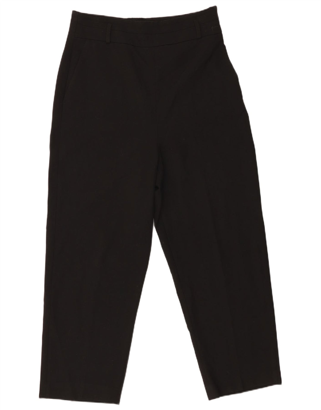 Calça Chino Cônica Feminina Zara Grande W30 L26 Poliéster Preto
