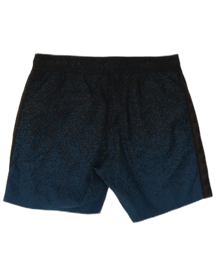 Shorts esportivos masculinos Nike médio azul salpicado