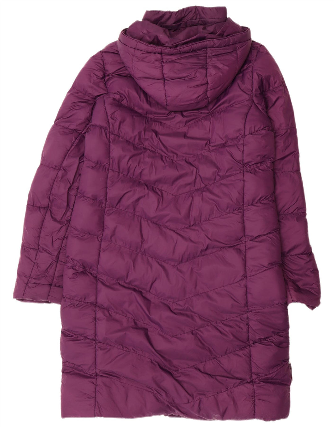 Casaco feminino acolchoado com capuz MOUNTAIN WAREHOUSE Reino Unido 16 pequeno roxo nylon