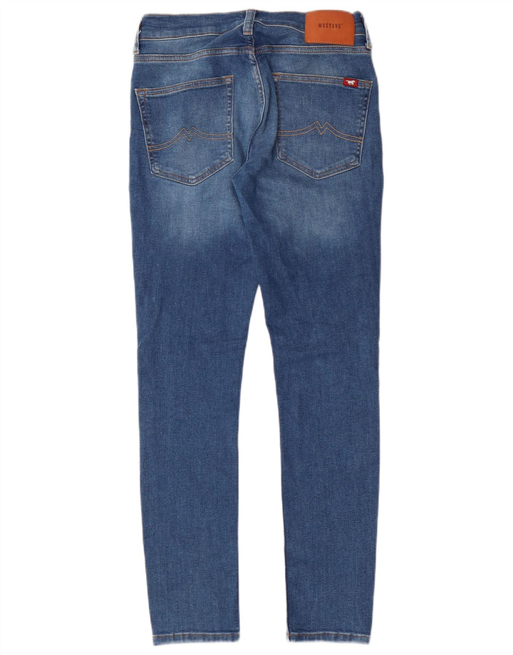 MUSTANG Mens Skinny Jeans W29 L30 Azul Algodão