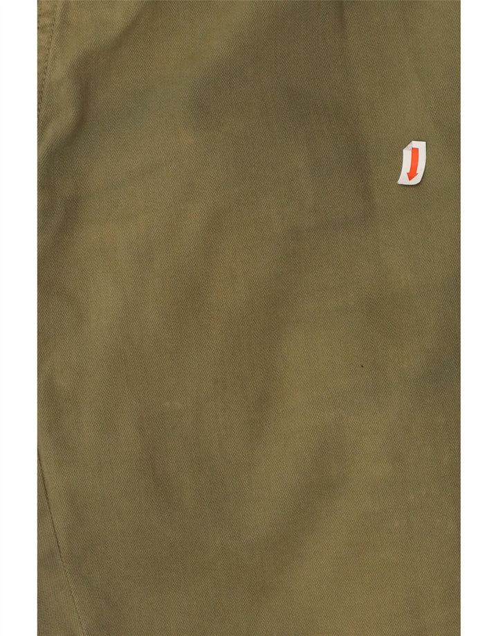 Shorts Chino Masculino SUPERDRY W36 Grande Algodão Cáqui