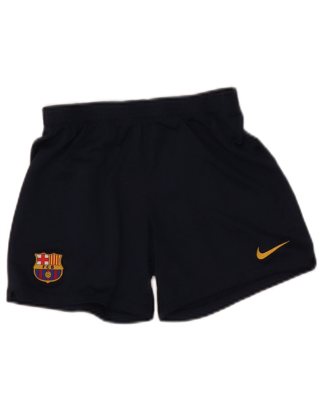 NIKE Boys Barcelona Sport Shorts 5-6 anos azul marinho poliéster