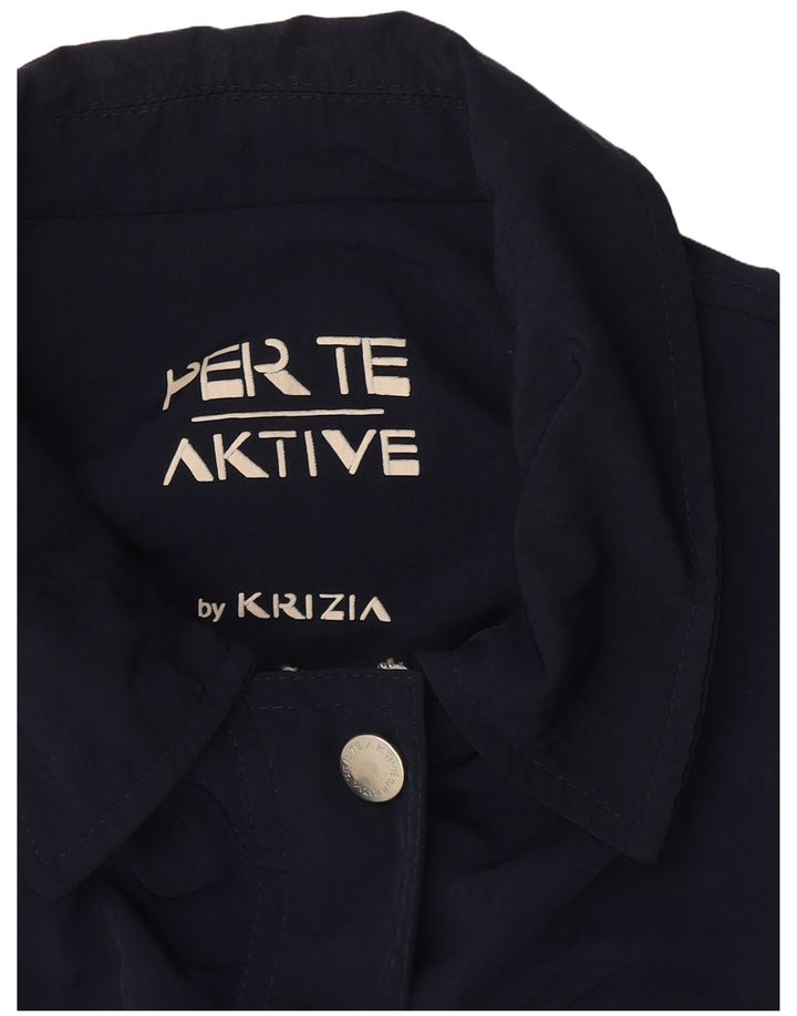 Jaqueta utilitária feminina Perte by Krizia Perte Aktive UK 18 XL azul marinho