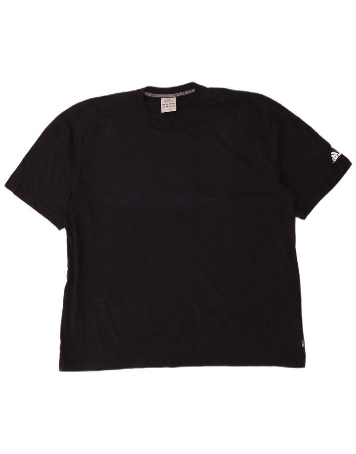 Camiseta masculina Adidas Top 2XL algodão azul marinho