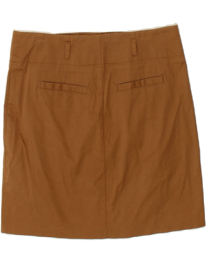 BENETTON Womens Mini Skirt IT 44 Medium W32  Brown Cotton Vintage Benetton and Second-Hand Benetton from Messina Hembry 