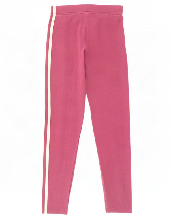 Leggings Adidas Meninas 9-10 Anos Algodão Borgonha