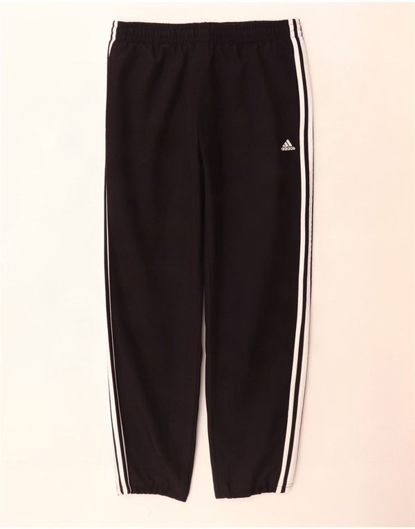 Adidas Mens Treino Calças Joggers Pequeno Poliéster Preto