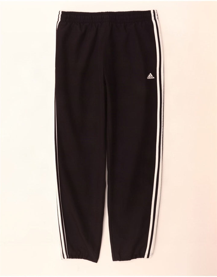 Adidas Mens Treino Calças Joggers Pequeno Poliéster Preto