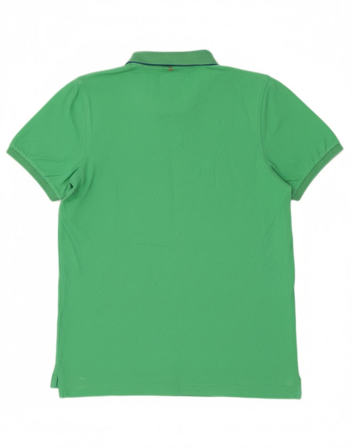 SUN68 Polo Menino 13-14 Anos Algodão Verde