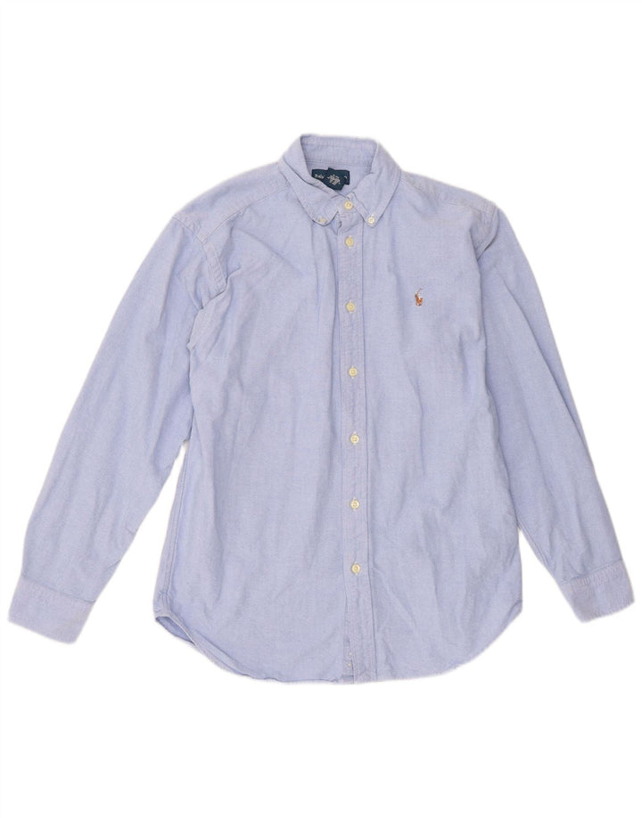 Camisa Ralph Lauren Menino 15-16 Anos Azul Algodão