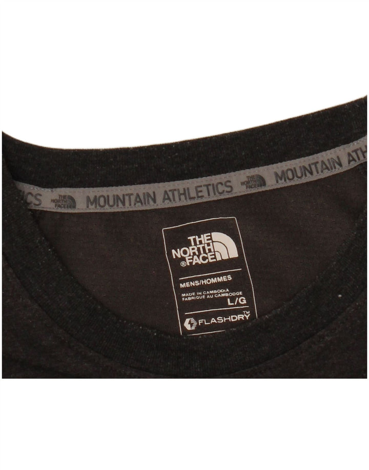 Camiseta gráfica masculina The North Face grande cinza