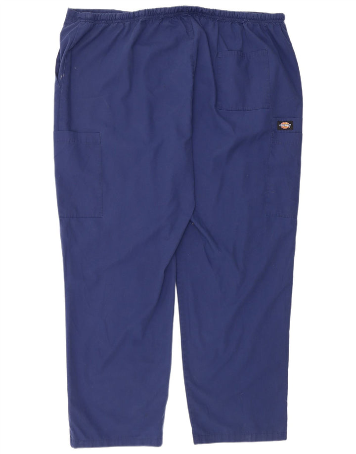 Calça cargo reta masculina DICKIES 3XL W48 L30 poliéster azul