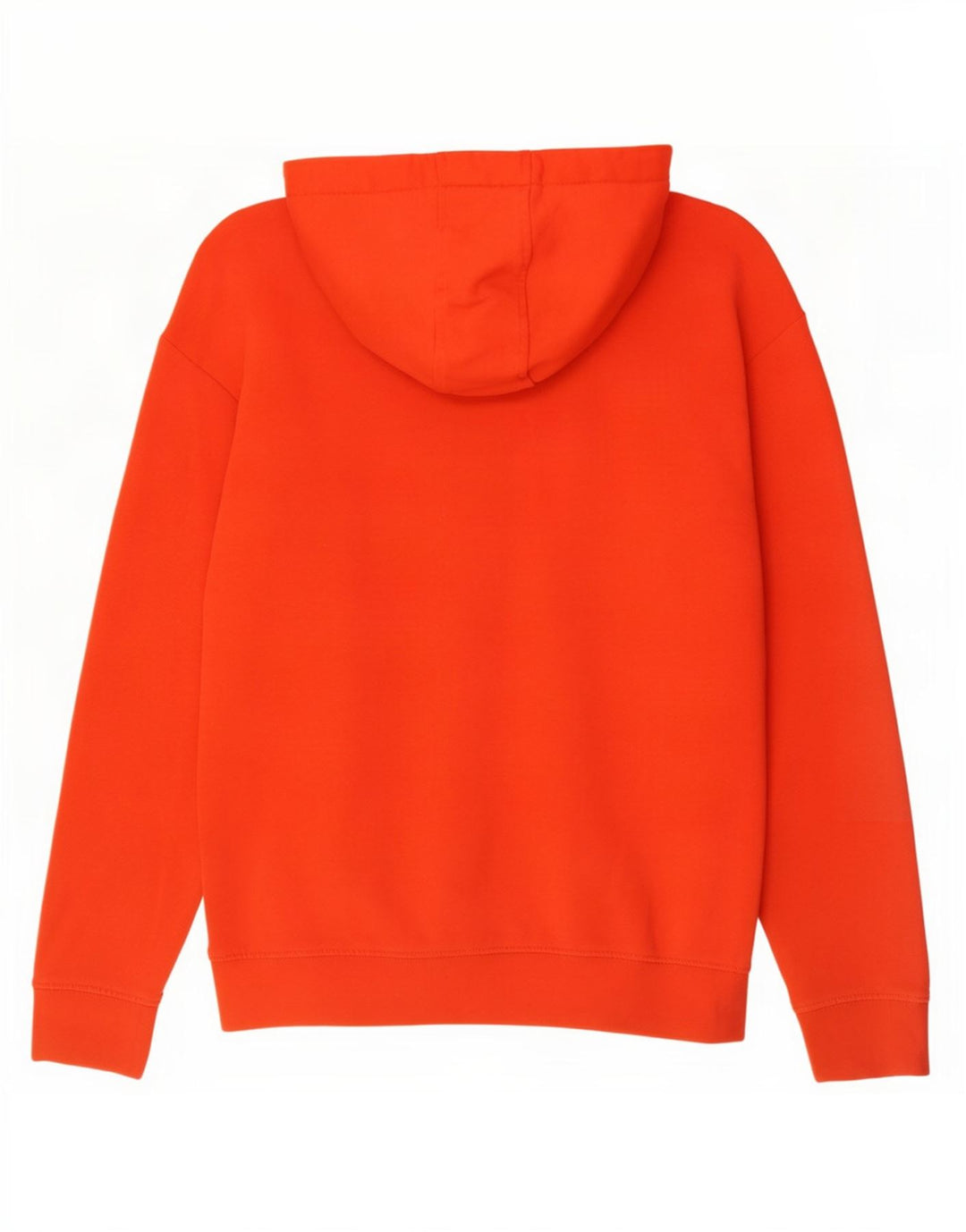 Suéter Ellesse masculino com capuz e zíper gráfico médio laranja algodão