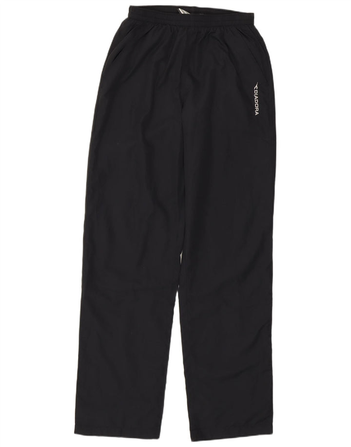 Calça de treino feminina Diadora UK 10 Small Grey Colourblock Poliéster