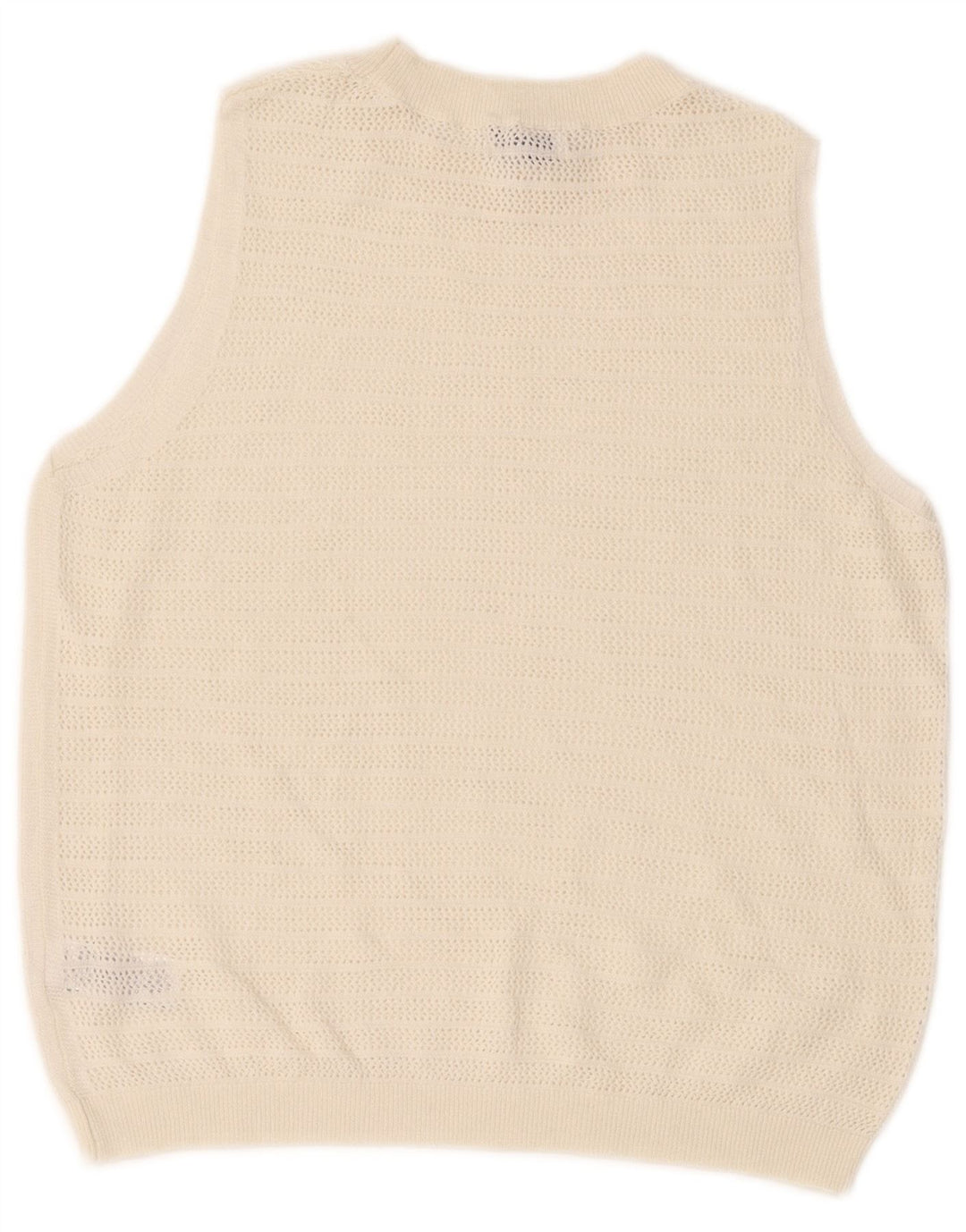 Regata feminina Marks & Spencer com colete UK 12 médio off white poliéster