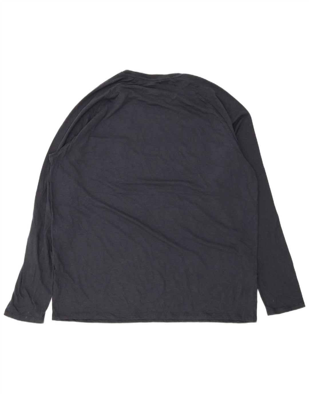 Top masculino DICKIES de manga comprida 2XL algodão azul marinho