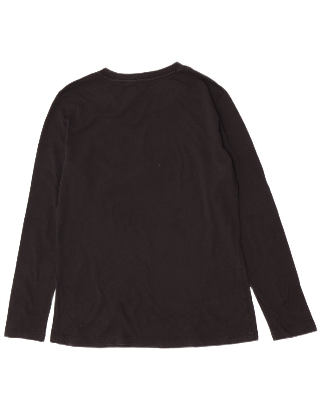 Top gráfico feminino Armani Exchange manga comprida Reino Unido 12 médio preto