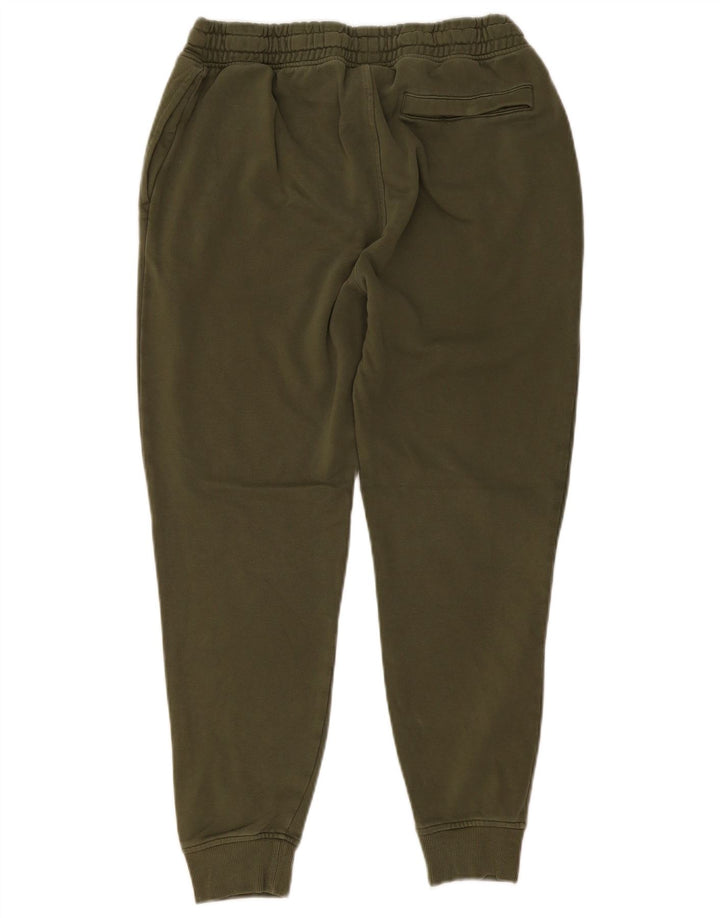 Calça esportiva masculina Gymshark, joggers, algodão cáqui médio