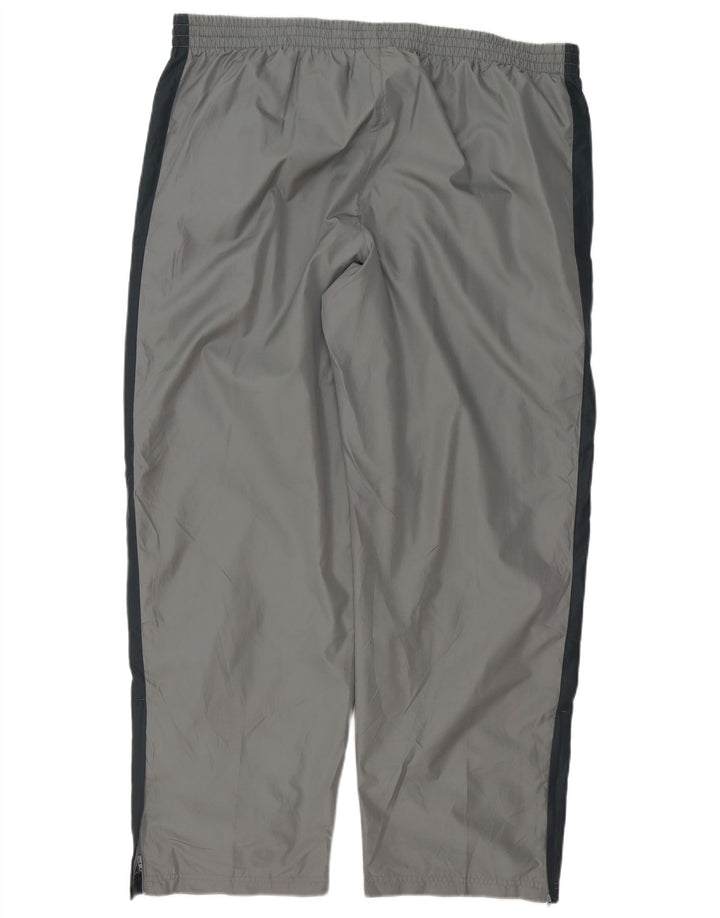 Calça de treino masculina Starter grande cinza Colourblock poliéster