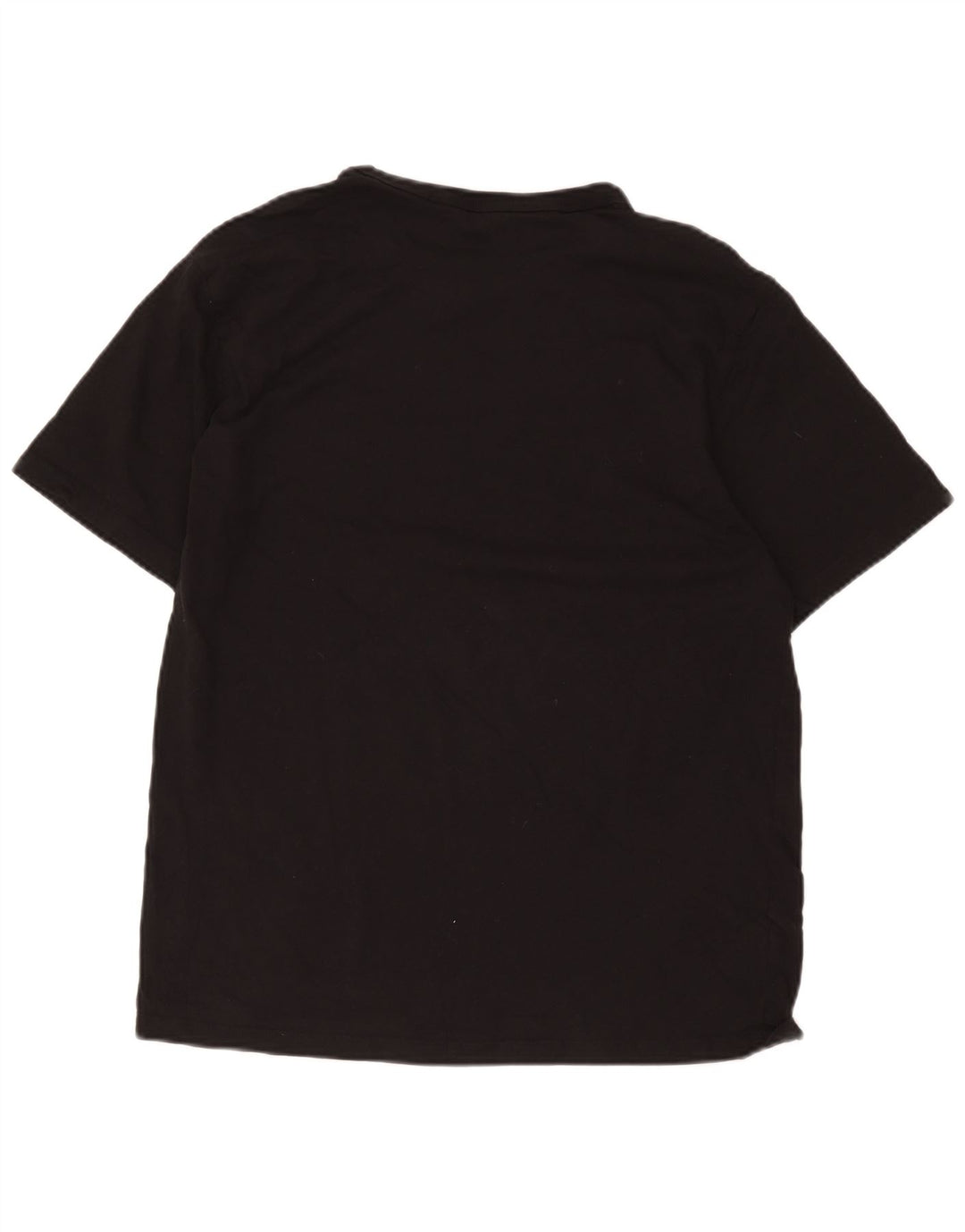 Camiseta masculina estampada Champion grande algodão preto