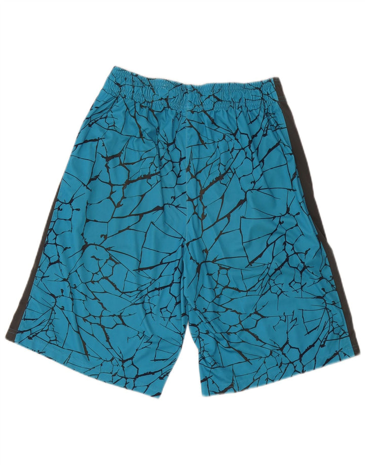 Shorts esportivos Reebok masculino Abstract Pattern XL azul poliéster