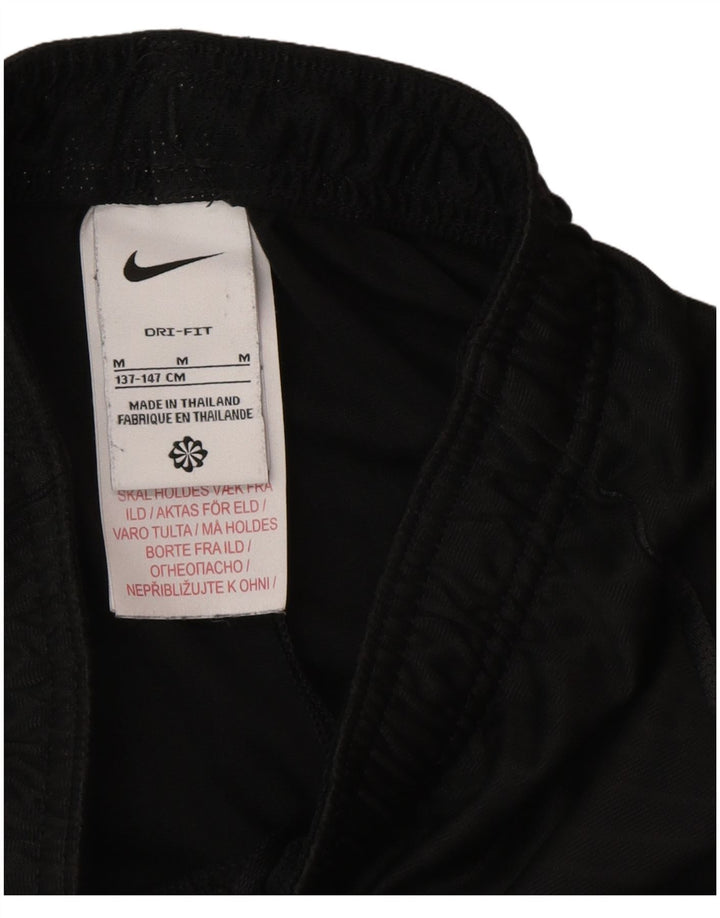 Shorts esportivos Nike Boys Dri Fit 10-11 anos médio preto colorblock