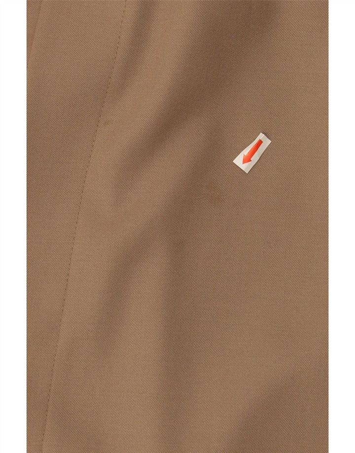 Escada Midi Wrap Saia Feminina EU 38 Médio W28 Marrom Nova Lã