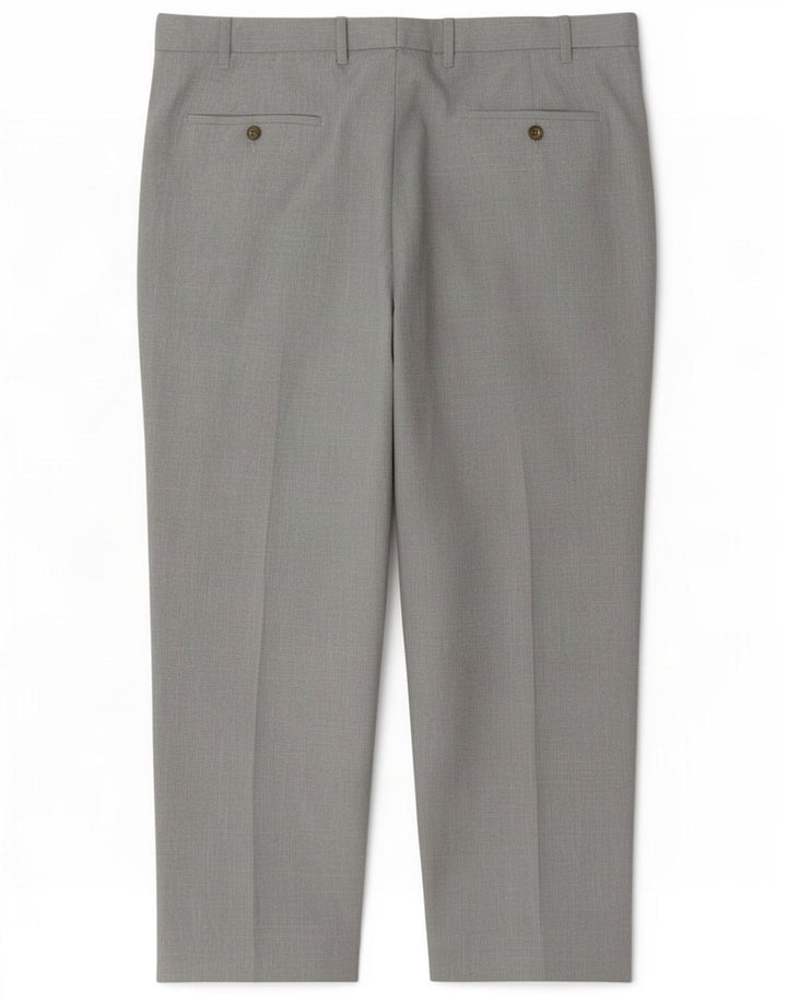 Calça casual masculina Marks & Spencer W40 L29 cinza poliéster